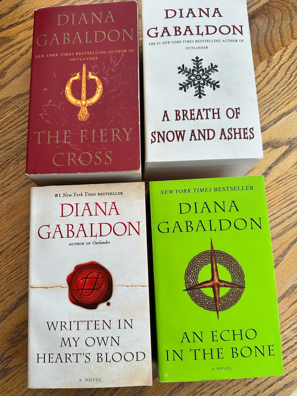 Diana Gabaldon, Outlander Series, Books 5,6,7&8 Adventure History Steamy Romance